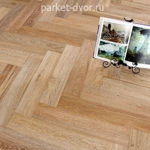 Инженерная паркет Marco Ferutti Hermitage Дуб Белёный Браш 122х15 мм