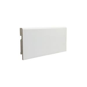 Плинтус МДФ Finitura Decor F3 Белый 16х80 мм (пог. м)