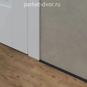 Плинтус Laconistiq Micro 11 Mini щелевой Светлый шампань анодированный 5х11х2000 мм (пог. м)