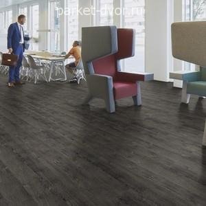 Кварцвиниловая плитка ПВХ Forbo Professional 2,55 mm 4042 Планка Black Fine Oak