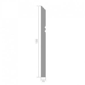 Плинтус Ultrawood Base 5381 i 10х150х2000 мм (пог. м)
