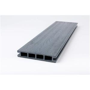 Террасная доска ДПК EcoDecking Titan Серый 25х140х3000 мм