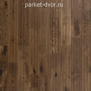 Массивная доска Deker Дуб состаренный Монтана 17х125 мм