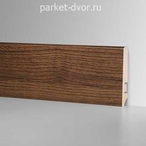 Плинтус Hannahholz Aktuel Natur №57 Тёмный Орех 16х81 мм (пог. м)