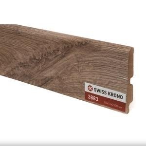 Плинтус МДФ Kronopol P85 3883 Piano Oak 6х85 мм (пог. м)