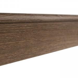 Плинтус Decor Dizayn 005-92SH 13х79х2400 мм (пог. м)
