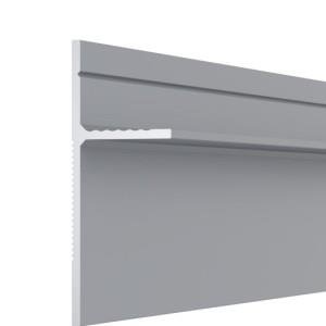 Плинтус AluminiumPro AL13-7208 Panei теневой скрытый Анодированный 16х30/46х2700 мм (пог. м)