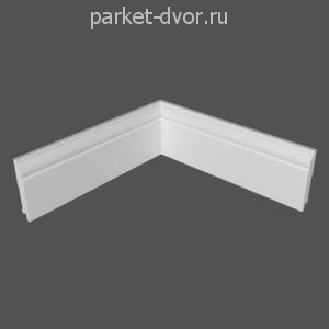 Плинтус Deartio P4.100.16 Белый под покраску 16х100х2070 мм (пог. м)