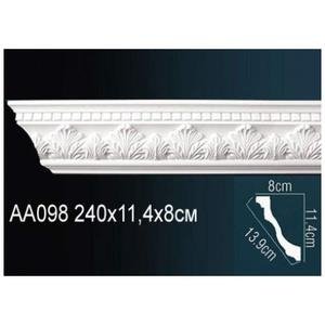 Карниз Перфект AA098F гибкий 80х114х2400 мм