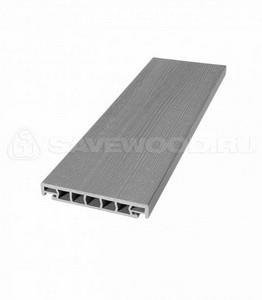 Террасная доска SaveWood Salix-S R Серый 25х163х6000 мм