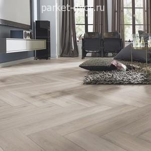 Ламинат Kronotex Herringbone 3773 Серебряный Дуб