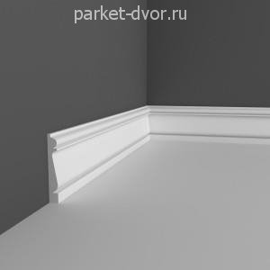 Плинтус Deartio P25.127.18 Белый под покраску 18х127х2070 мм (пог. м)