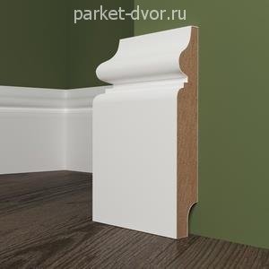 Плинтус Evrowood Белый PN 100 16х100х2000 мм (пог. м)