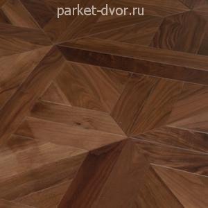 Инженерный модульный паркет Marco Ferutti Linea Орех Американский 405х405х15 мм