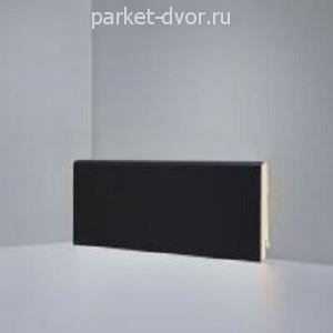 Плинтус Deartio Universal U101-80 Чёрный 16х80х2050 мм (пог. м)
