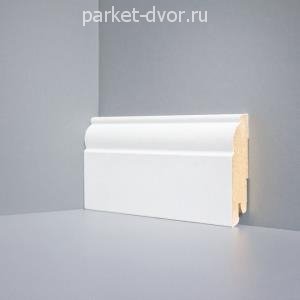Плинтус Deartio Universal U104-80 Белый 16х80х2050 мм (пог. м)