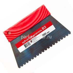 Шпатель Homa B3 зубчатый для паркета