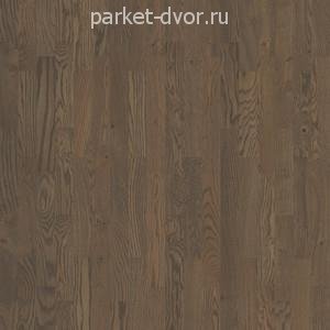 Паркетная доска Tarkett Salsa Premium Дуб Бронзит Браш 3-полосный