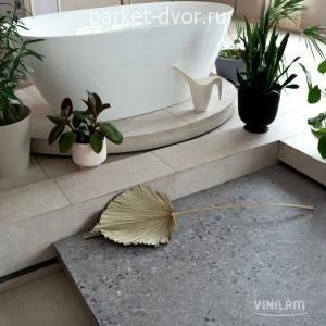 Кварцвиниловая плитка ПВХ Vinilam Ceramo XXL 2,5 мм 71613 Терраццо