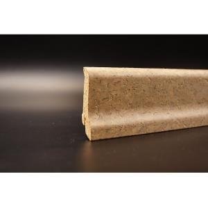 Плинтус Corkstyle пробковый Natural Cork Creme 60х22 (пог. м)