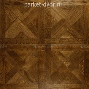 Инженерный модульный паркет Kraft Parkett арт. М16 14х600х600 мм