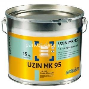 Клей UZIN MK 95 для массивной доски твёрдоэластичный 16 кг