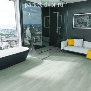 Кварцевый SPC ламинат Home Expert Natural 943-07 Дуб Ледяной замок