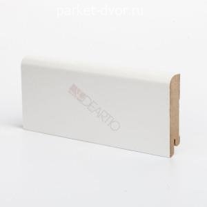 Плинтус Deartio Universal U102-80 Белый 16х80х2050 мм (пог. м)