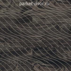 Пробковые полы Viscork Print Wood NA 22 019 Graphite Wave Olive