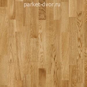 Паркетная доска Tarkett Timber Дуб Классик Глянцевый 3-полосный
