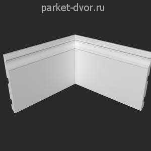 Плинтус Deartio P16.200.16 Белый под покраску 16х200х2070 мм (пог. м)