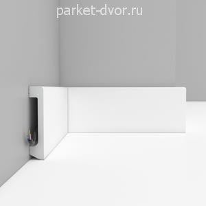 Плинтус Decomaster D235 17х80х2000 мм (пог. м)