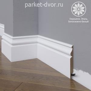 Плинтус Madest Decor 11-100-12 Белый 12х100 мм (пог. м)