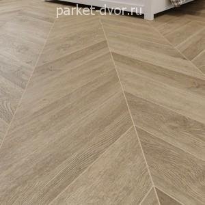 Виниловая плитка Alpine Floor Chevron Alpine LVT Еco 20−2B Дуб Ваниль Селект