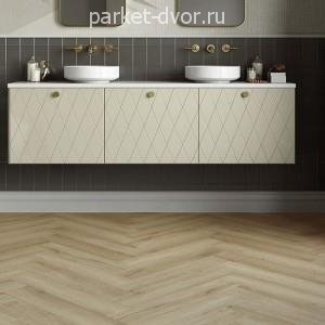 Виниловый ламинат Invictus Maximus Herringbone 39 River Oak Silt