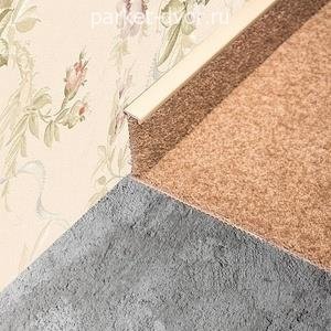 Плинтус для ковролина Korner Listwa LP-50 101 Cветло-бежевый 13.8х50х2500 мм (пог. м)