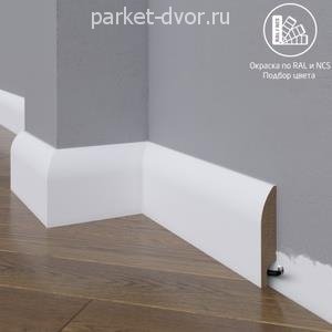 Плинтус Madest Decor 18-083-16 окрашенный в ваш цвет RAL/NCS 16х83 мм (пог. м)
