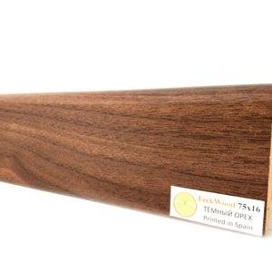 Плинтус TeckWood Орех Тёмный 16х75х2150 мм (пог. м)