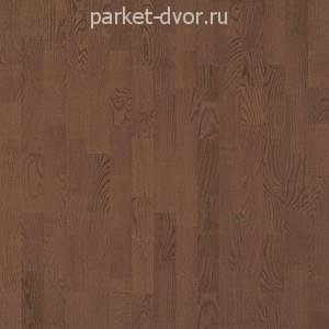 Паркетная доска Tarkett Timber Красный дуб Мокко Браш 3-полосный