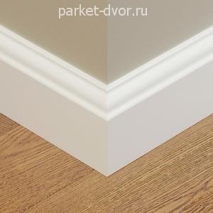 Плинтус Rico Color HSP 18х80 Белый под покраску