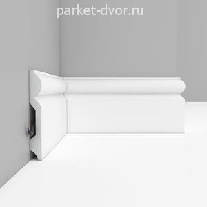 Плинтус Decomaster D137 14х100х2000 мм (пог. м)