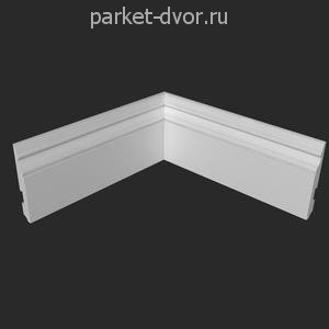 Плинтус Deartio P24.127.16 Белый под покраску 127х16х2070 мм (пог. м)