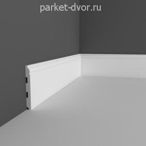 Плинтус Deartio P4.150.16 Белый под покраску 16х150х2070 мм (пог. м)