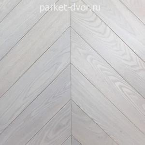 Инженерный паркет ёлка Wood Bee Ясень Moonlight