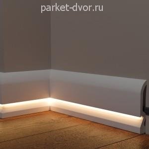 Плинтус Decor Dizayn под подсветку DD700 18х100х2000 мм (пог. м)