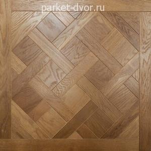 Инженерный модульный паркет Marco Ferutti Versailles Дуб Бренди Браш 600х600х15 мм