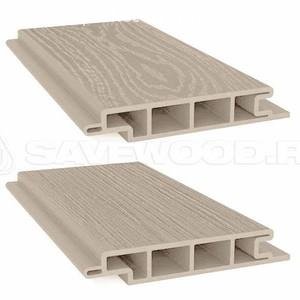 Террасная доска SaveWood Padus Бежевый Радиальный 25х155х6000 мм