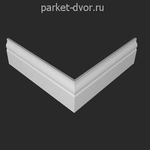 Плинтус Deartio P3.100.16 Белый под покраску 16х100х2070 мм (пог. м)
