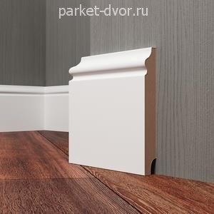 Плинтус Evrowood Белый PN 040 12х80х2000 мм (пог. м)