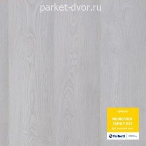 Ламинат Tarkett Woodstock Family 833 Дуб Снежный Люкс
